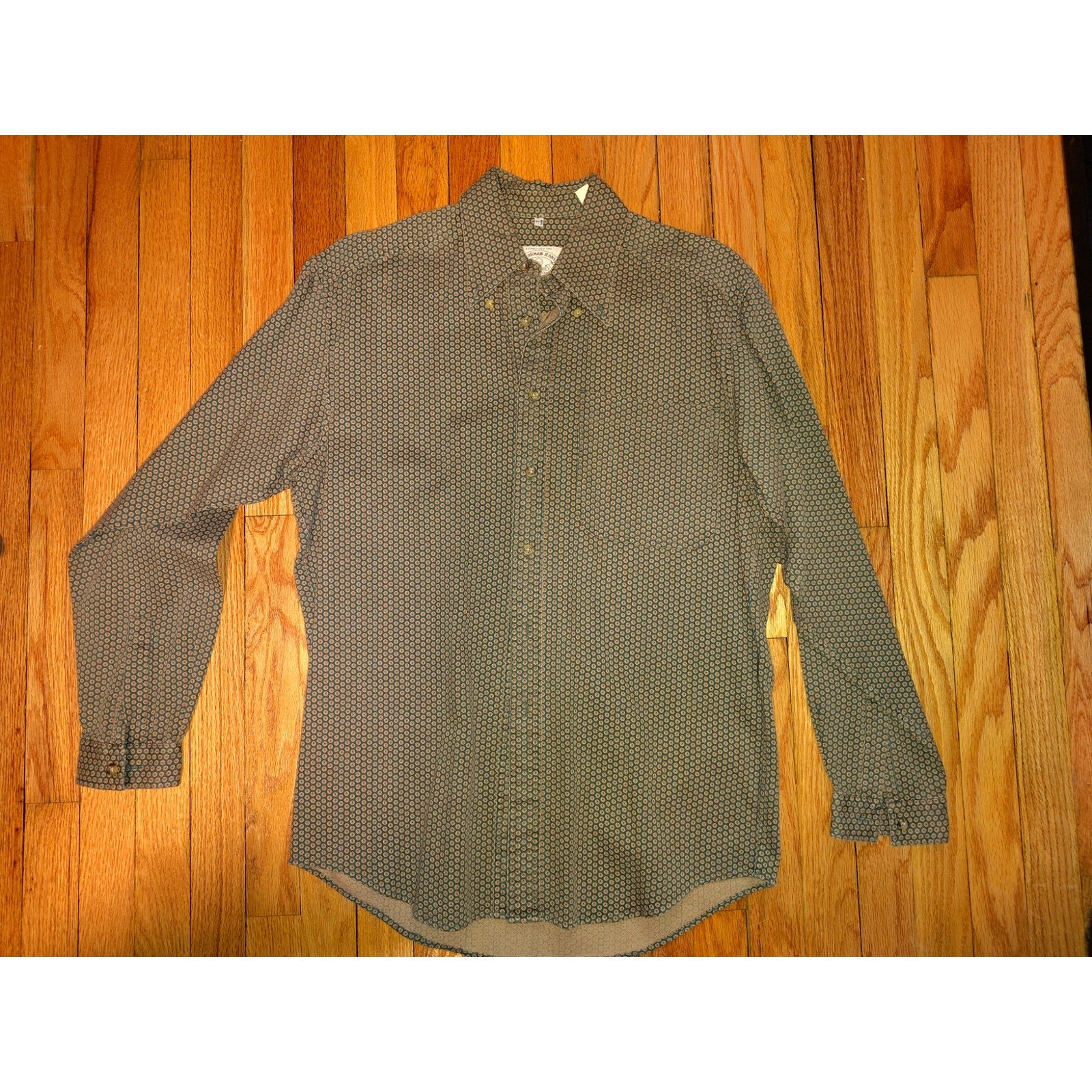 Armani Jean Vintage 90's Button Down Sz S