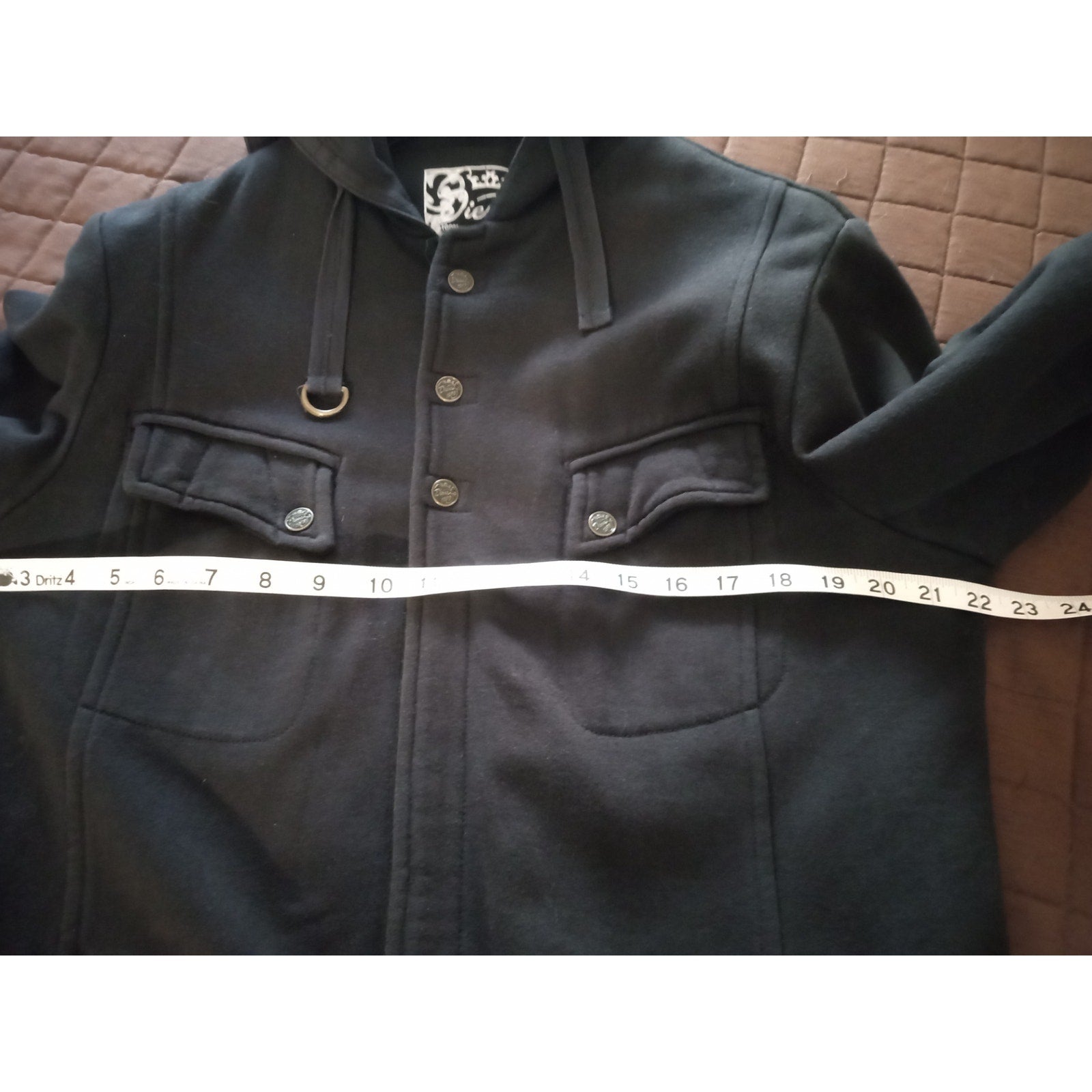 Vintage Diesel Cotton Heavy Hoodie NWOT Sz XL