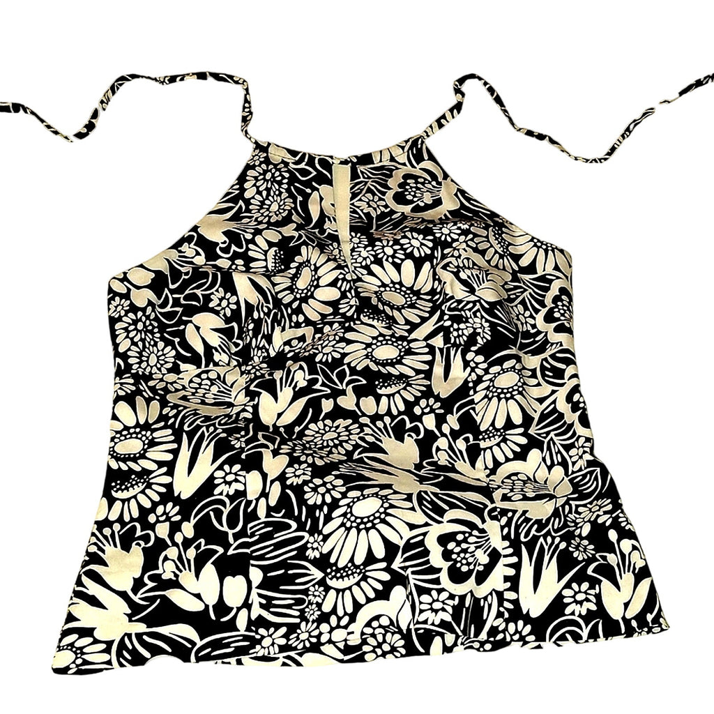 INC Peek- a-boo Halter top Sz 8