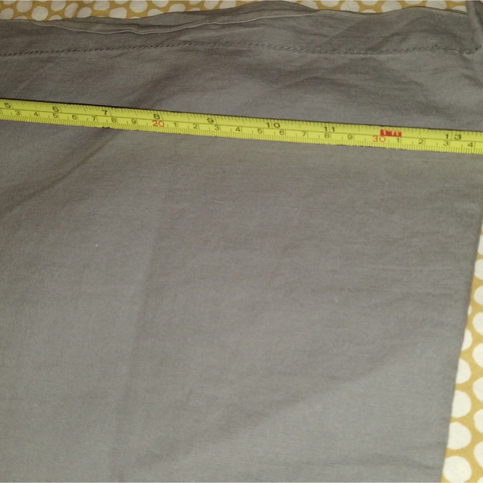 Rollover waist Linen pants NWOT sz M