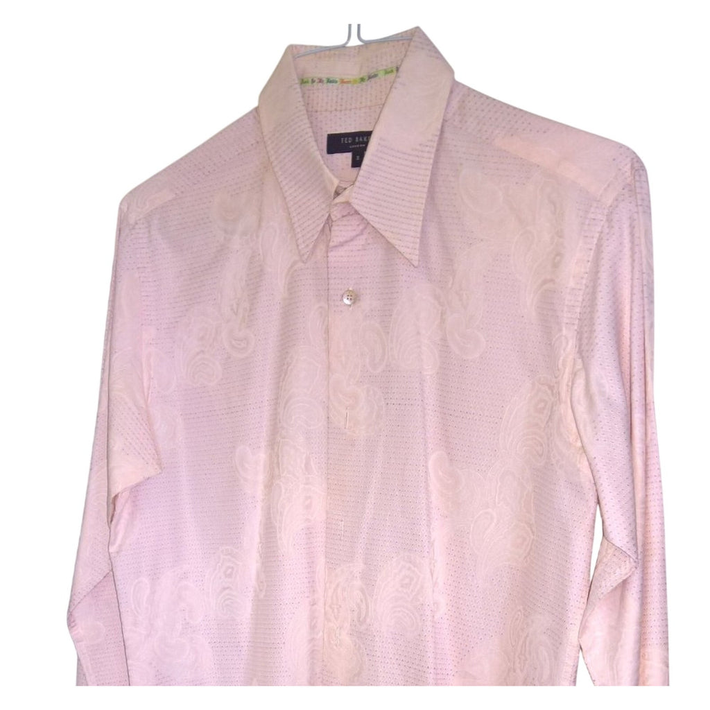 Ted Baker Pink Shirt Sz M