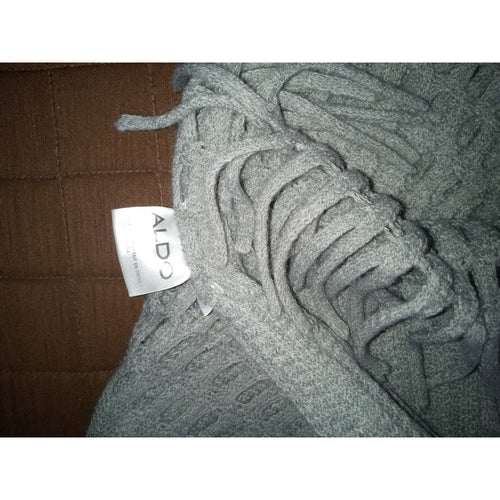 Aldo Nwot knit fringe infinity Scarf