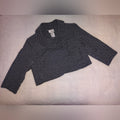 Vintage Retro Fit Polka Dot Cropped Jacket Sz 14