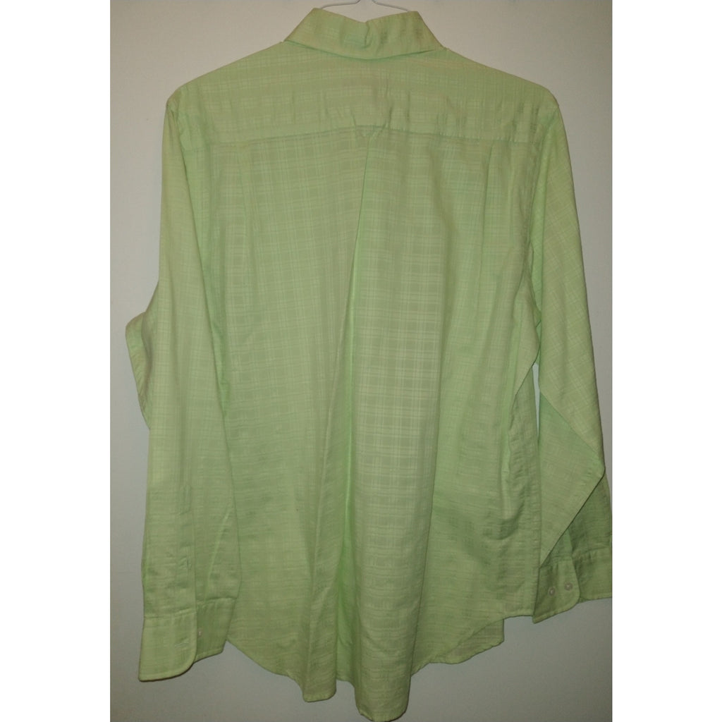 Vintage NWOT Vibrant Green DKNY Button Dwn! SZ M