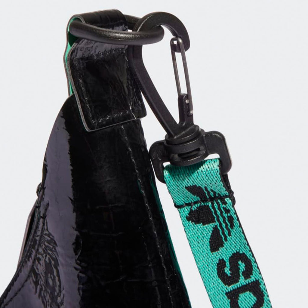 ADIDAS cabin bag reversible Mini Airliner in Black & Teal