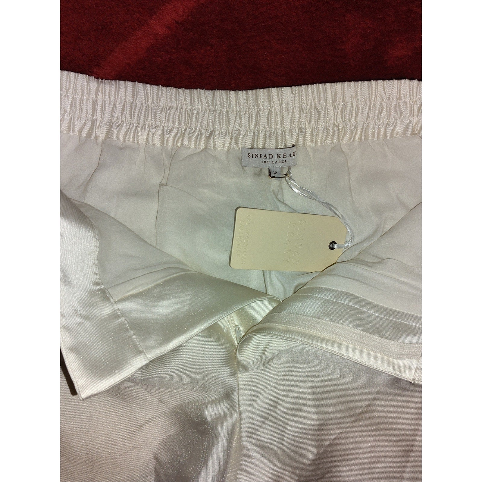 Sinead Keary The Chloe Classic Cream Women's Shorts Sz 12
