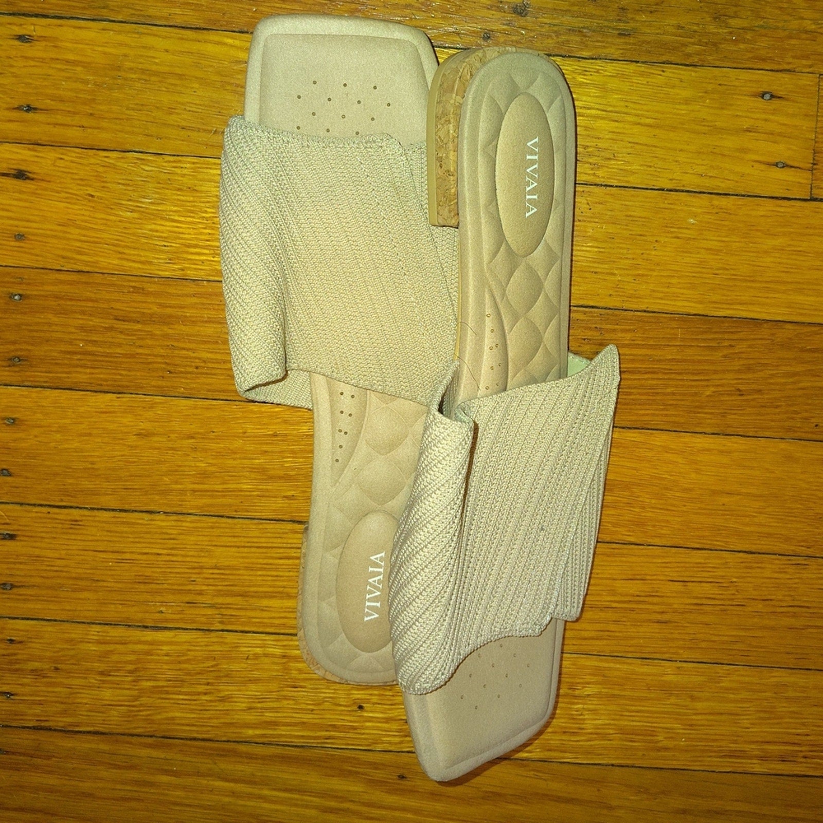 VIVAIA Women's Cream Sandals SZ 42