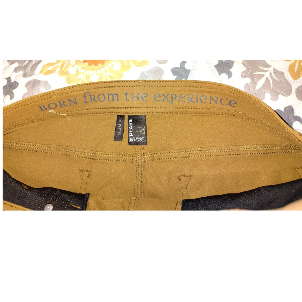 Prana Mens Slim fit Pants NWOT 36/30