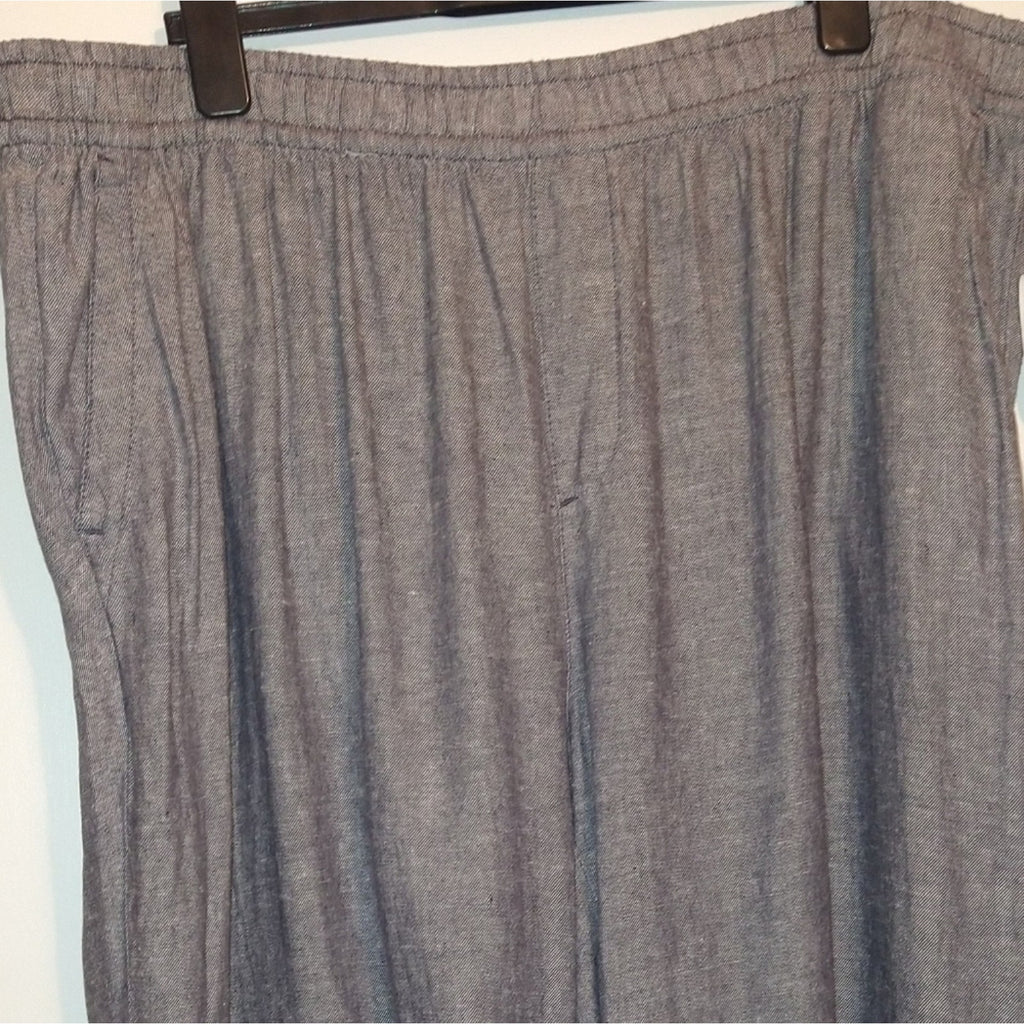 Old Navy NWT Linen-Blend Wide-Leg Pants 2X