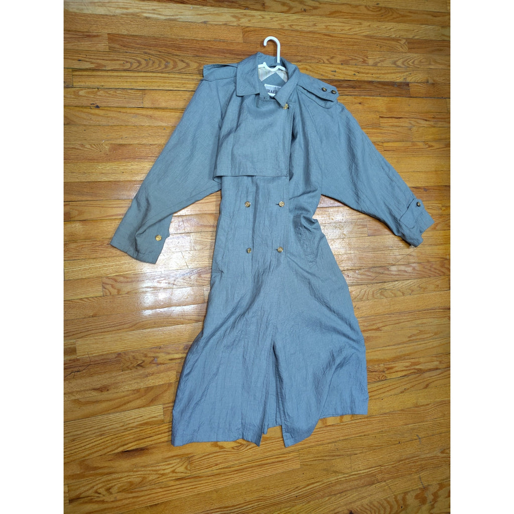 Vintage Light blue trench sz 12
