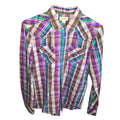 Vintage Diesel Men's Plaid Button Dwn Sz L