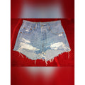 Levi's 501 Distressed Denim Cutoff Shorts Sz 25