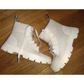 Dr. Martens Women's Combs W Poly Casual Boot SZ 8