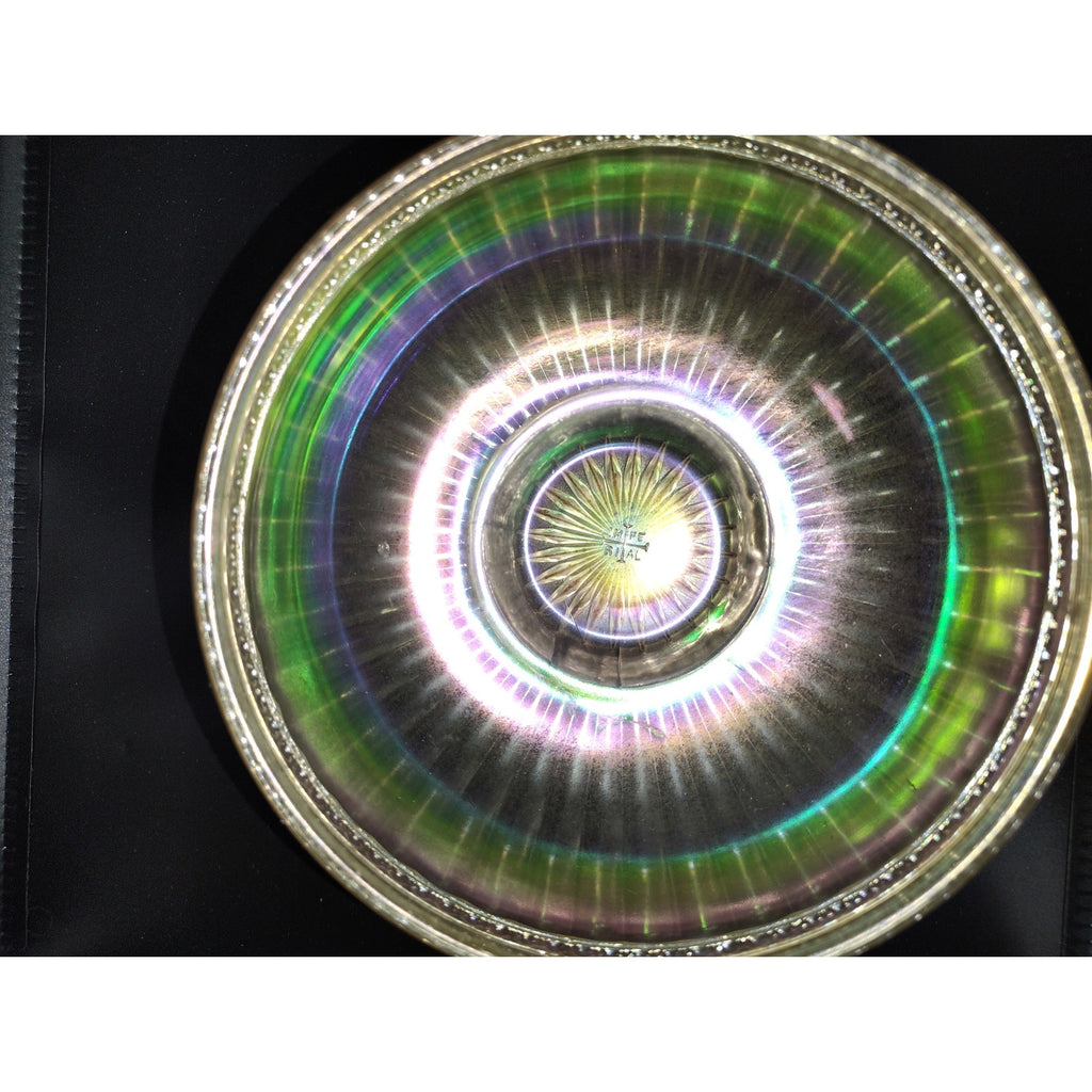 Vintage Iridescent candy bowls, 2