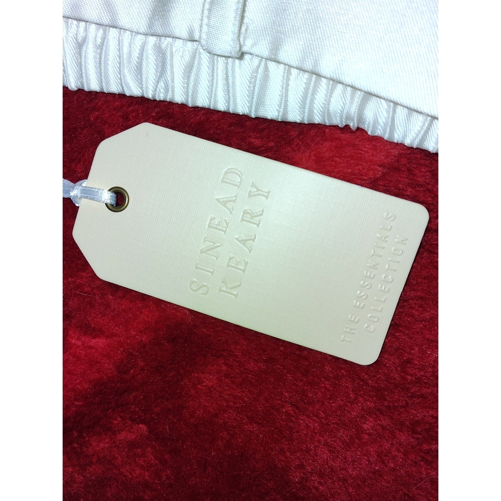 Sinead Keary The Chloe Classic Cream Women's Shorts Sz 12