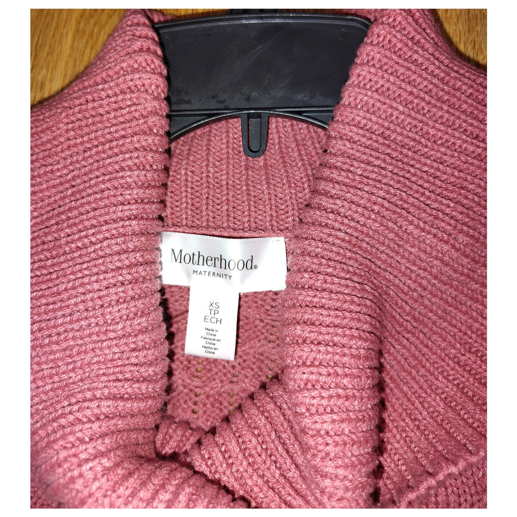 Motherhood Cowl neck sweater Sz XS