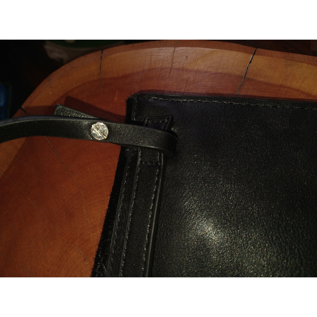 Zara messenger pony hair bag