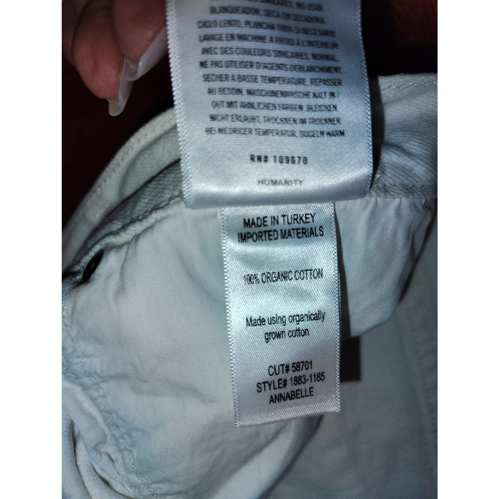 Citizens of Humanity Annabelle white jean shorts Sz 27