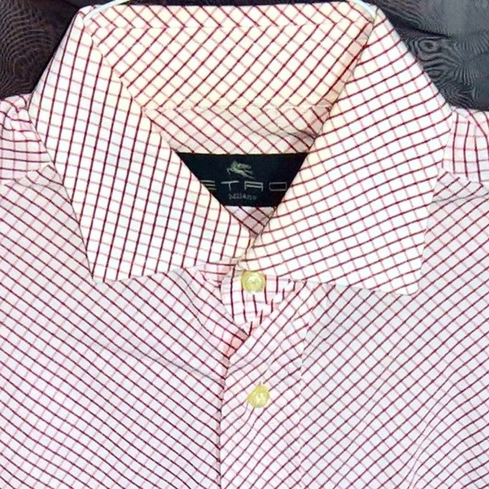 Vintage Etro NWOT Button down Sz 39, 15.5
