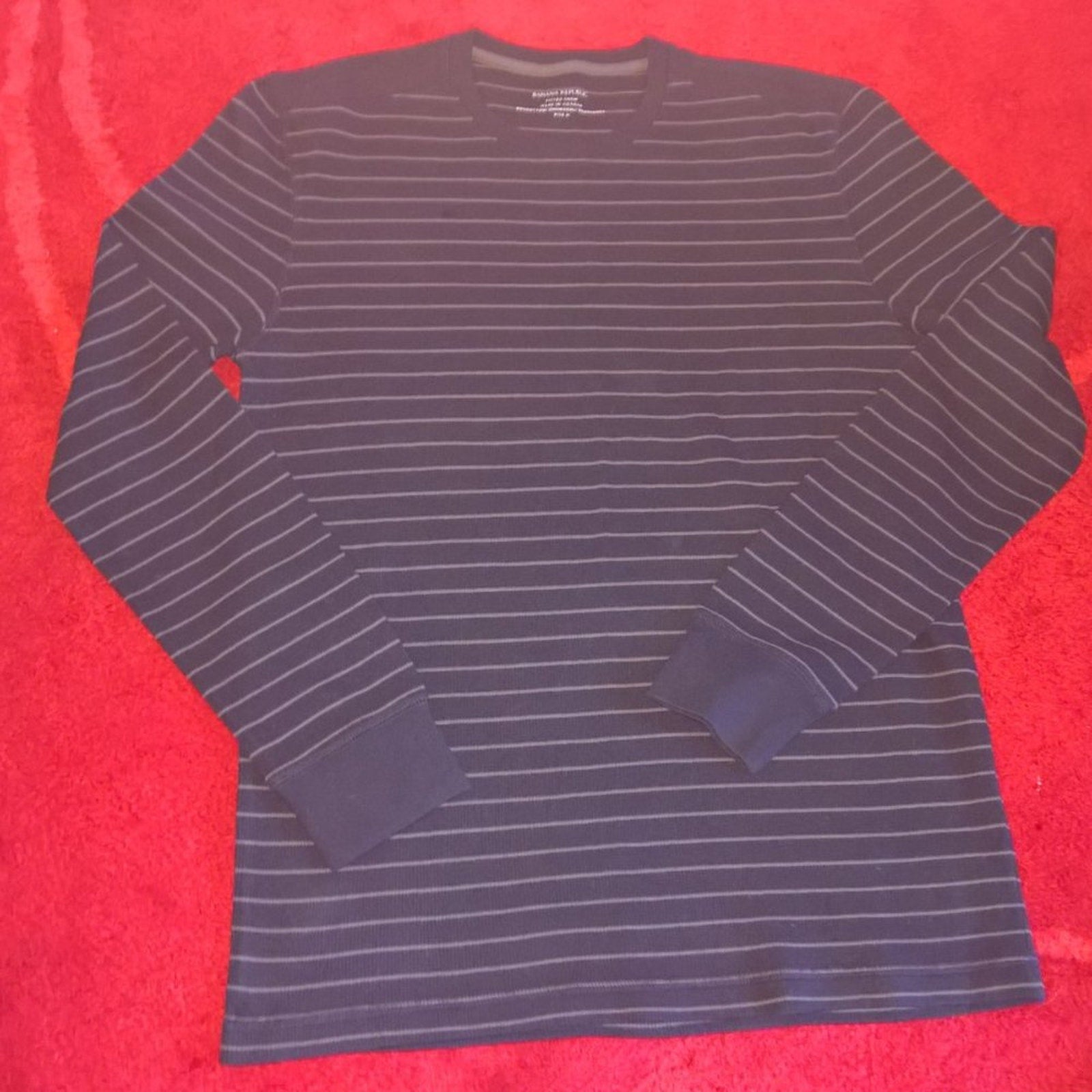Banana Republic Striped Thermal SZ M