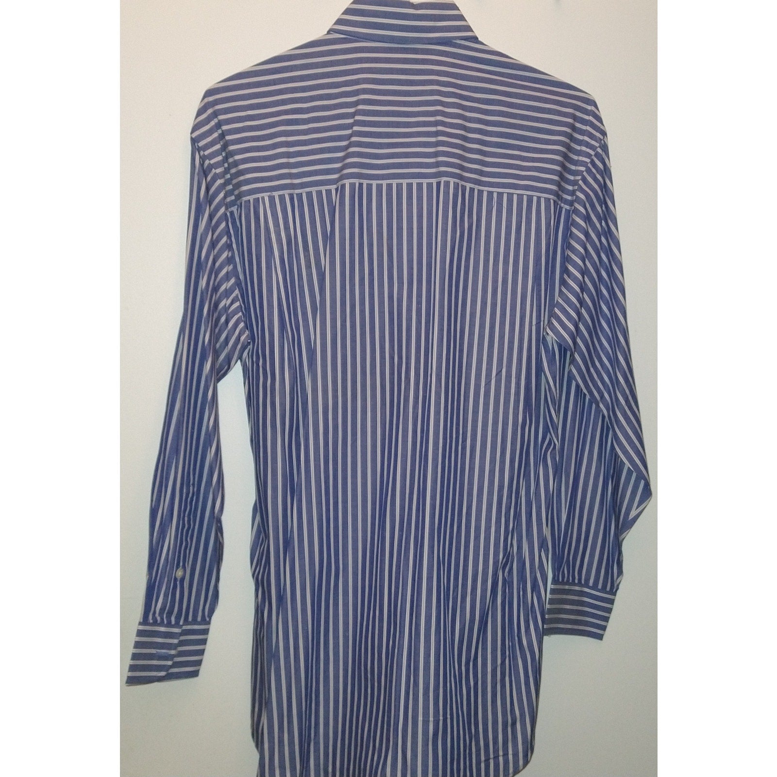 Vintage Saks NWT Classic Striped Dress Shirt Sz 15.5