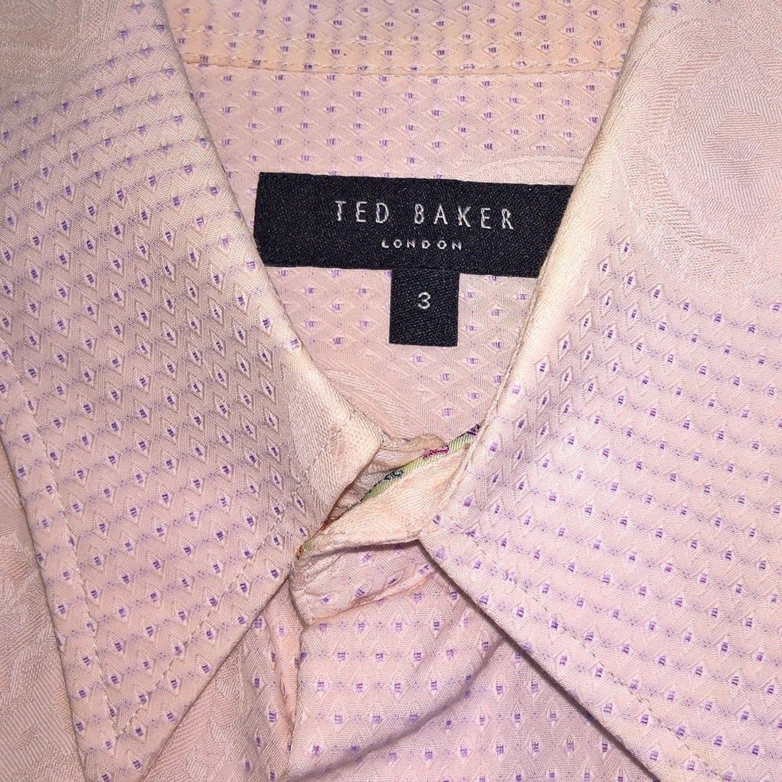 Ted Baker Pink Shirt Sz M