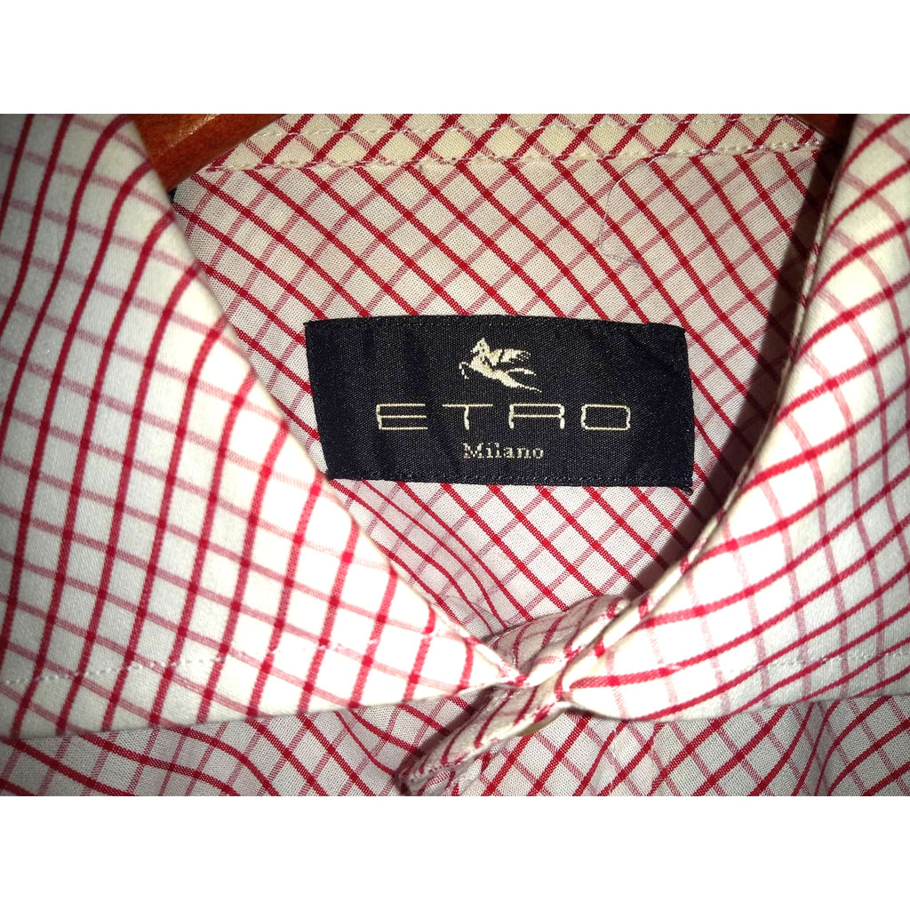 Vintage Etro NWOT Button down Sz 39, 15.5