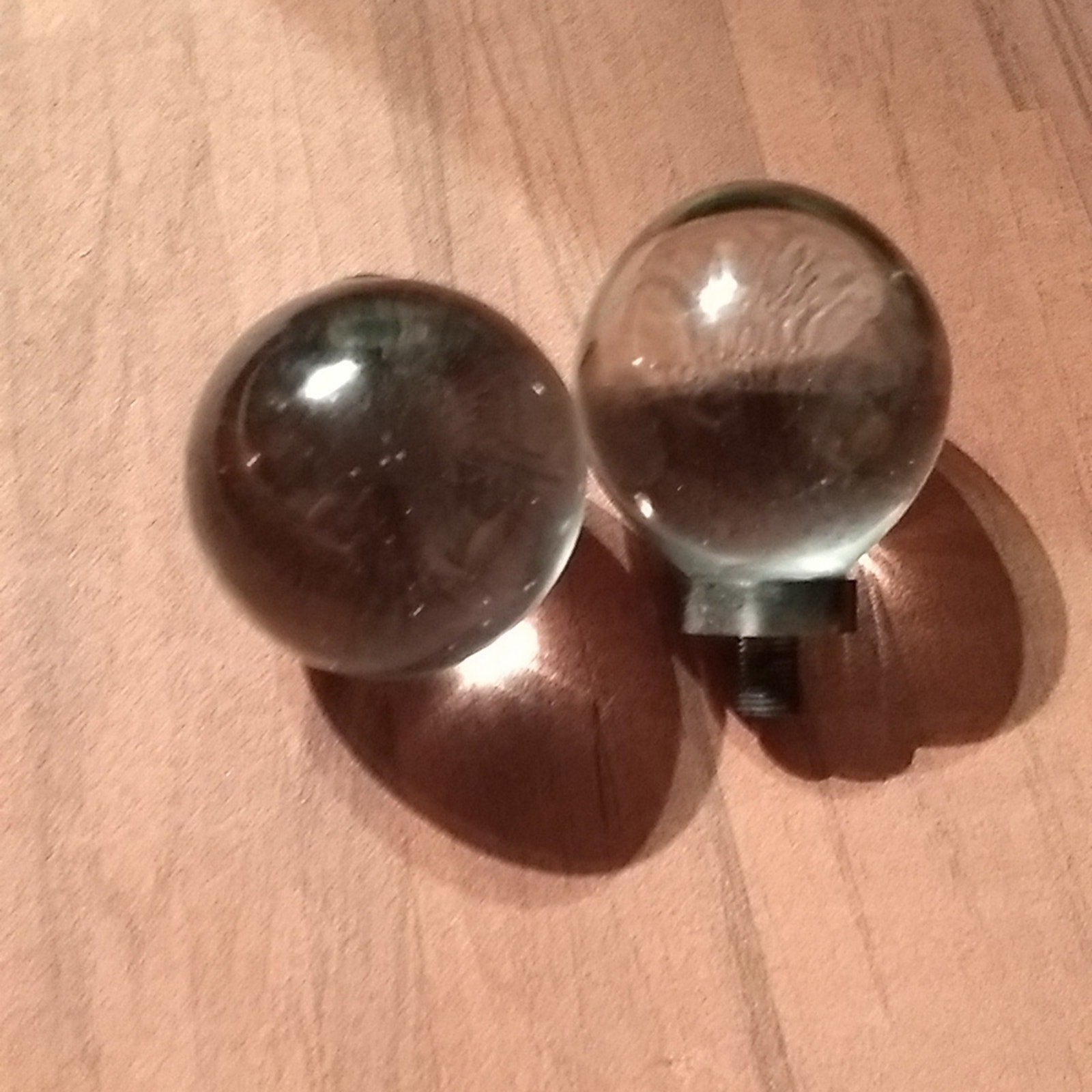 Restoration Hardware Glass door knobs