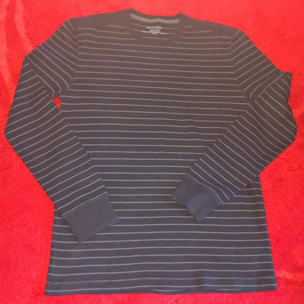 Banana Republic Striped Thermal SZ M