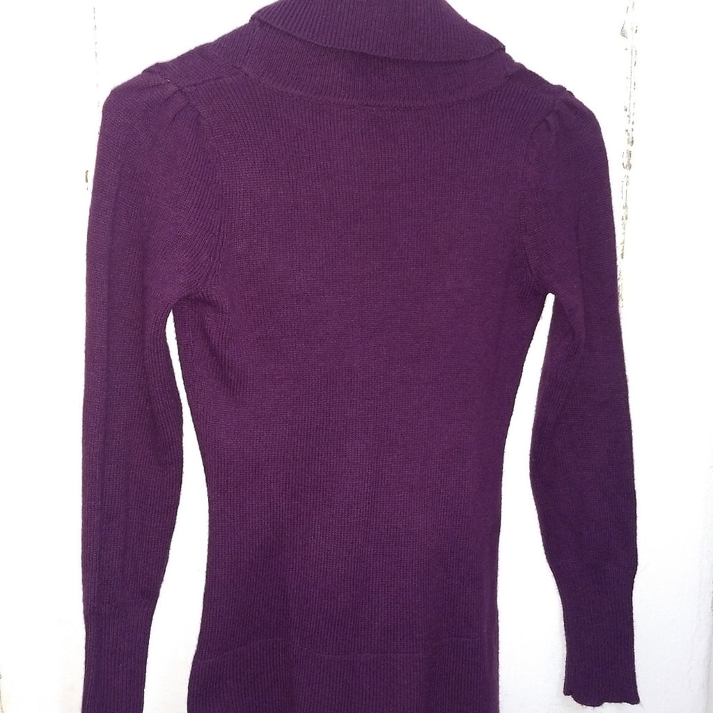 Vintage Sexy sweater in eggplant Sz S