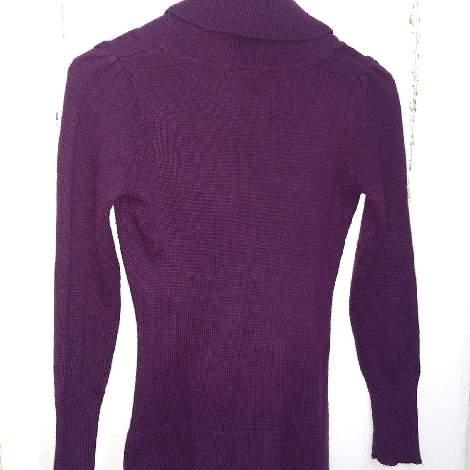 Vintage Sexy sweater in eggplant Sz S