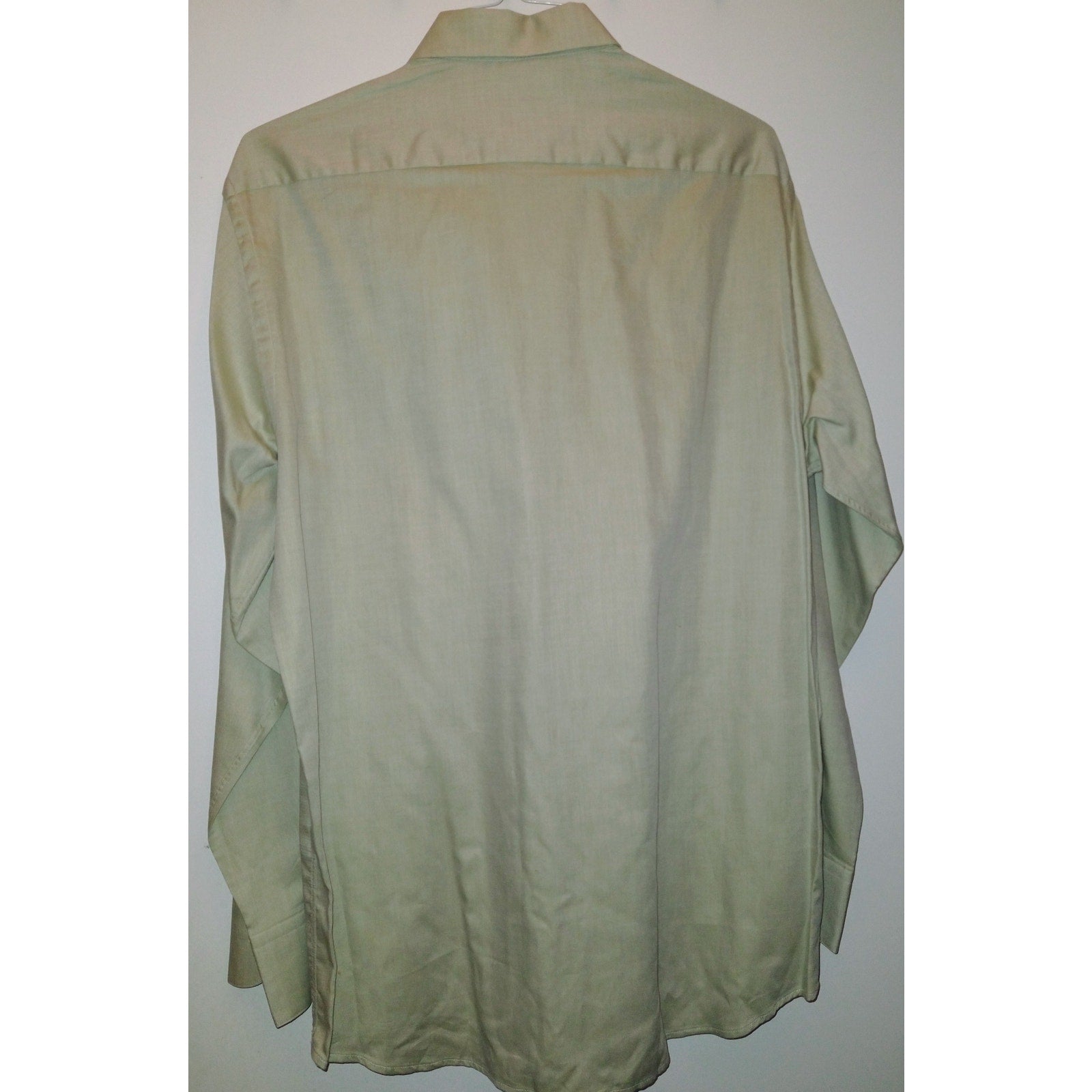 Vintage BOSS  Dress Shirt 15.5 in Pale Green
