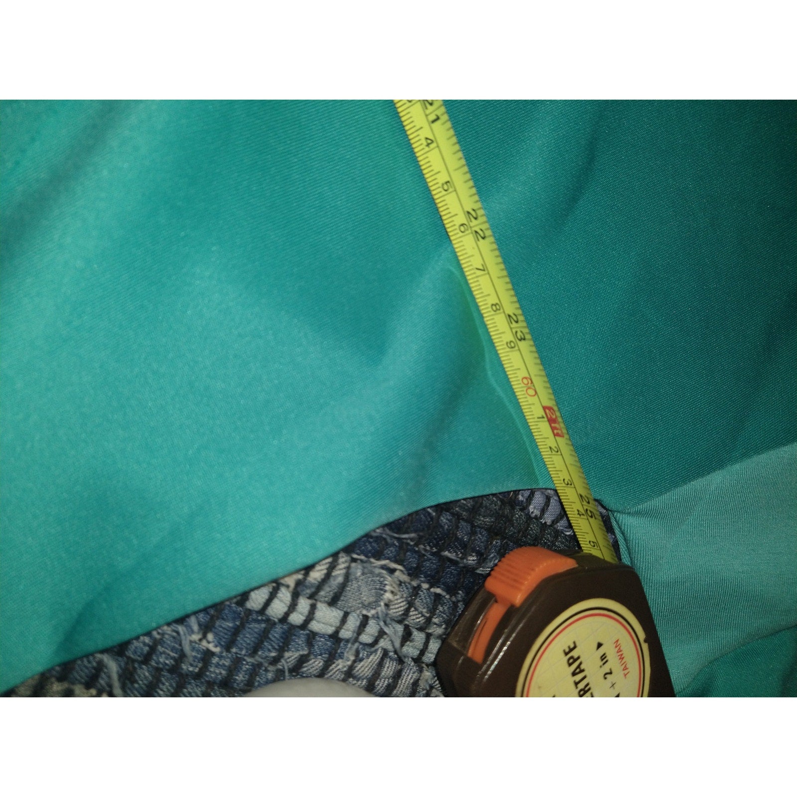 Benetton Teal Pullover with Pocket Sz L