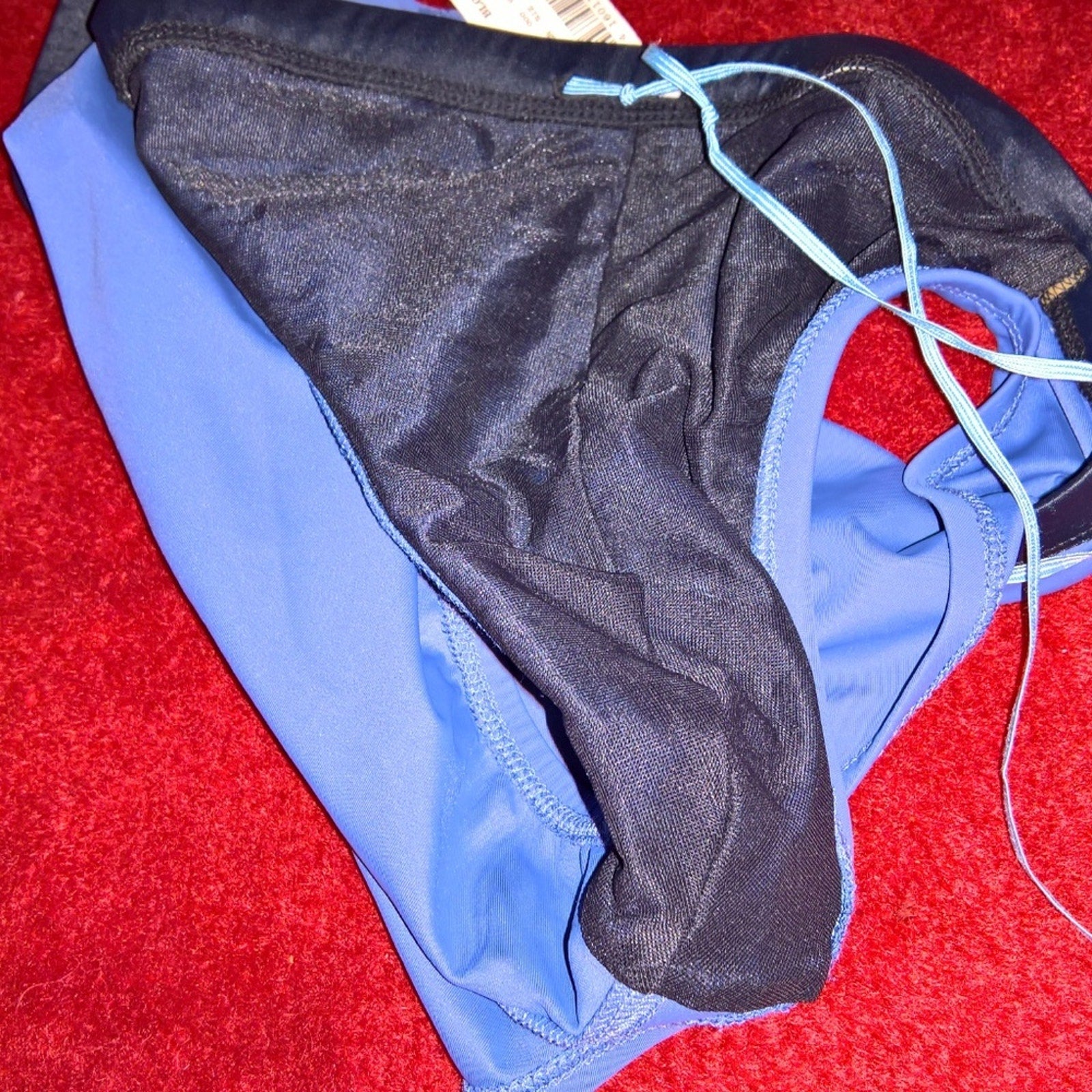 Vintage NWT T Walko Asymmetrical Men's Swim Trunks in M
