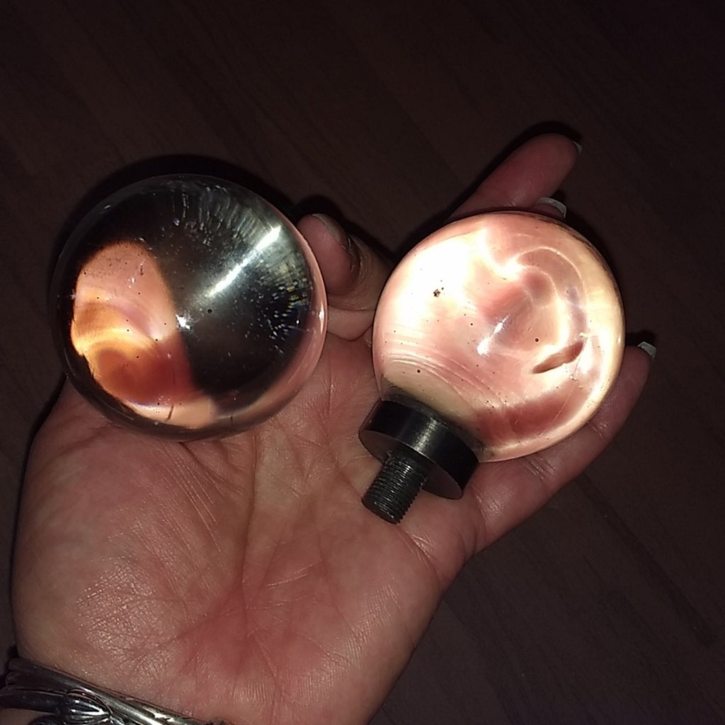 Restoration Hardware Glass door knobs