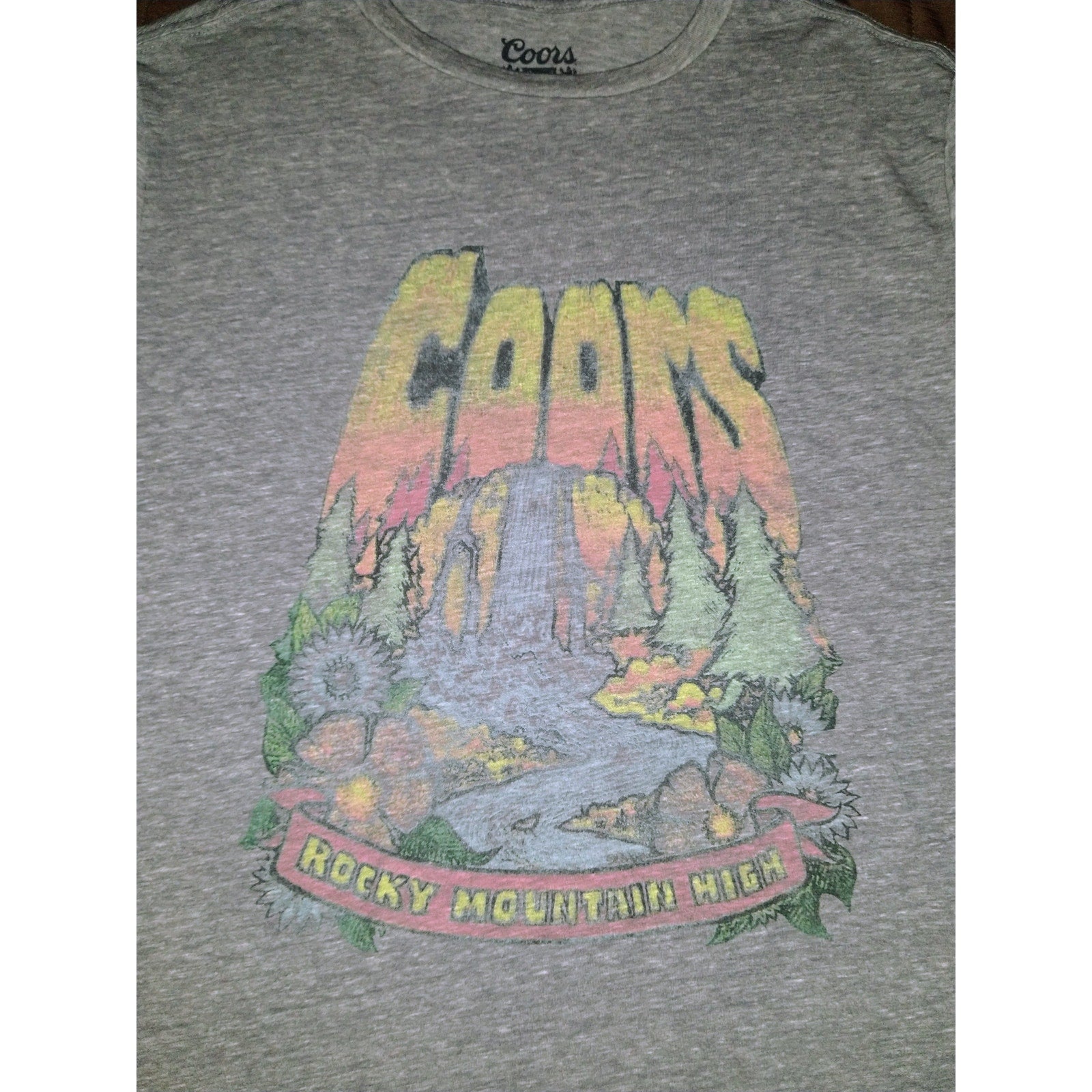 Lucky Brand Coors Distressed T Sz S & XS