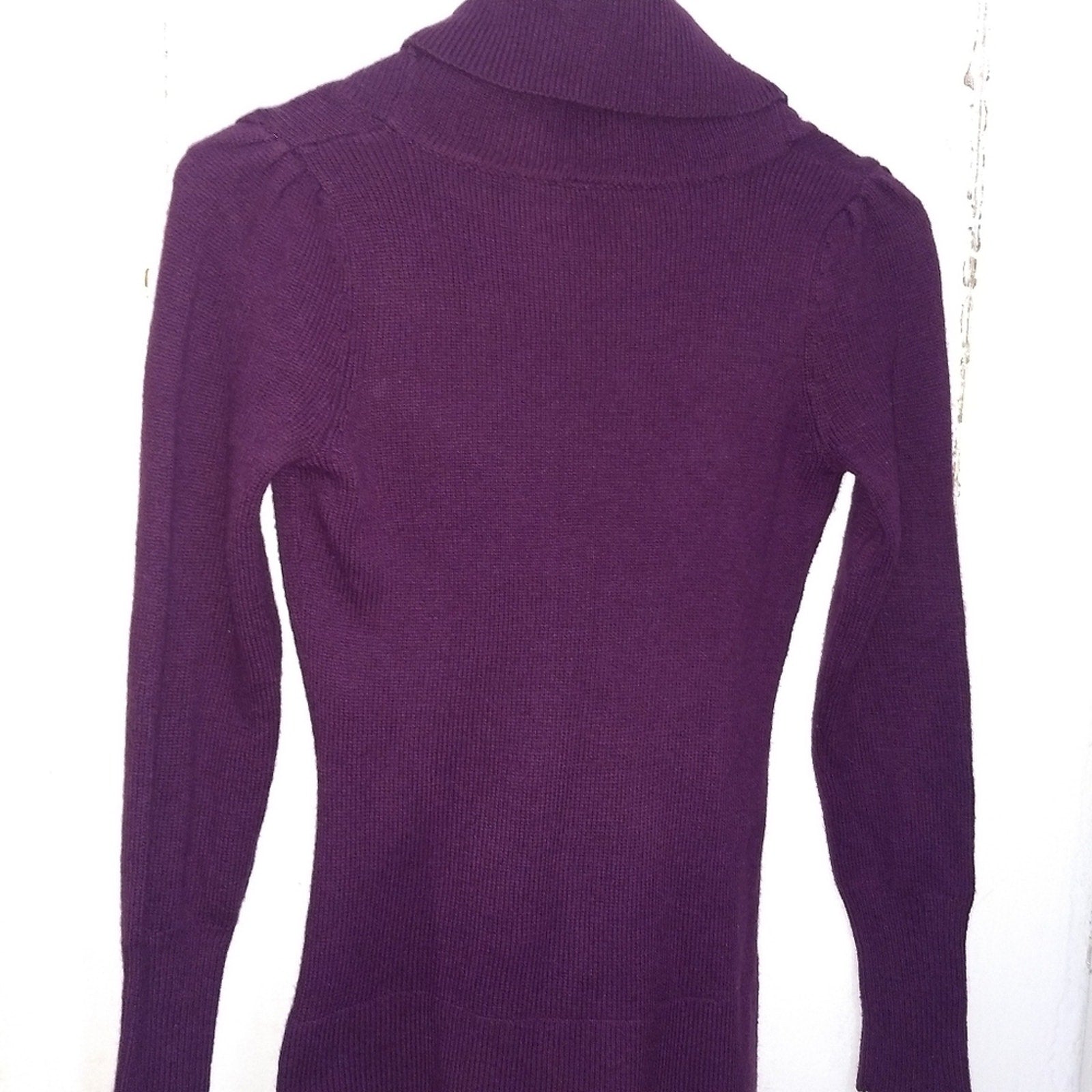 Vintage Sexy sweater in eggplant Sz S